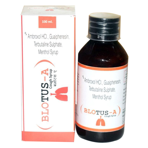 100ml Ambroxol HCI Guaiphenesin Terbutaline Sulphate Menthol Syrup 100ml Ambroxol HCI Guaiphenesin Terbutaline Sulphate Menthol Syrup