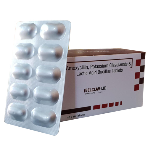 Amoxycillin Potassium Clavulanate And Lactic Acide Bacillus Tablets