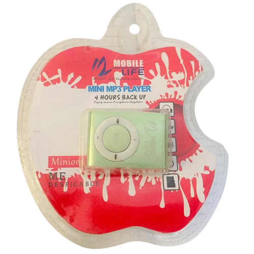MP3 Player - Plastic and Metal Body, Simple Controls, Rechargeable Li-ion Battery for Long Playtime | Quality Inspected for Finish and Performance