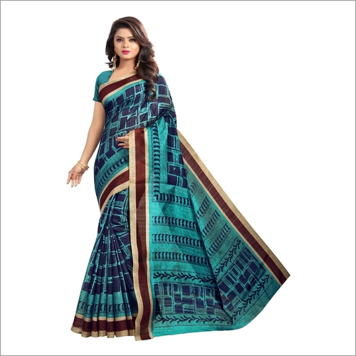 New Bhagalpuri Print Saree