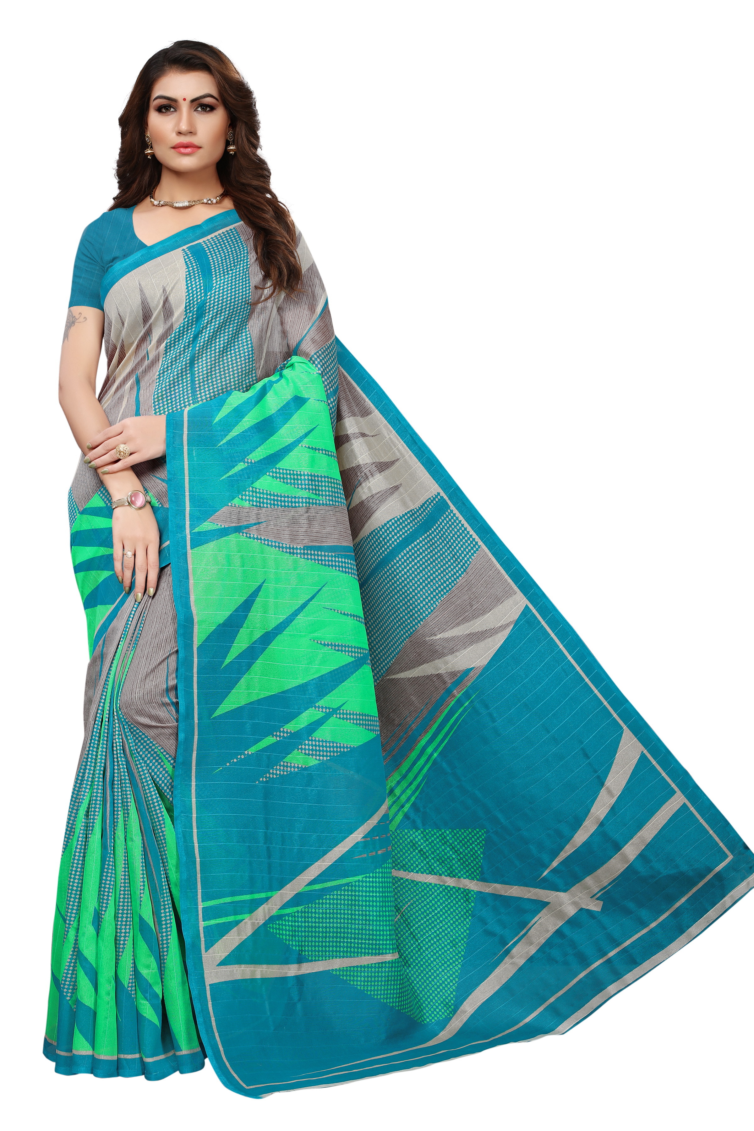 Fancy Designer Bhagalpuri Saree
