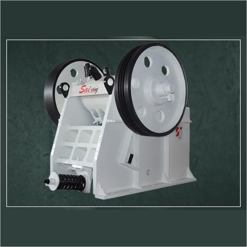 Grease Based Jaw Crusher - EN-8/9 Material M.S. Plates with C.I. Swing Jaw | High-Quality Crank & Bearings Wide Entry Throat for Easy Feeding