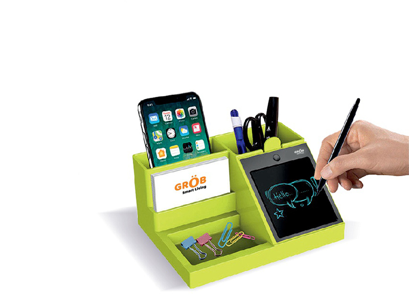 E-Memo LCD pad Stationery stand