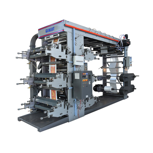 Sliver 6 Colour Eco Flexo Printing Machine