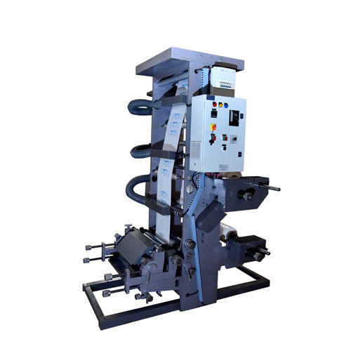 Light Blue Single Color Flexographic Printing Machine