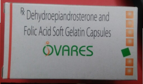 Dehydroepiandrosterone with Folic Acid Capsules