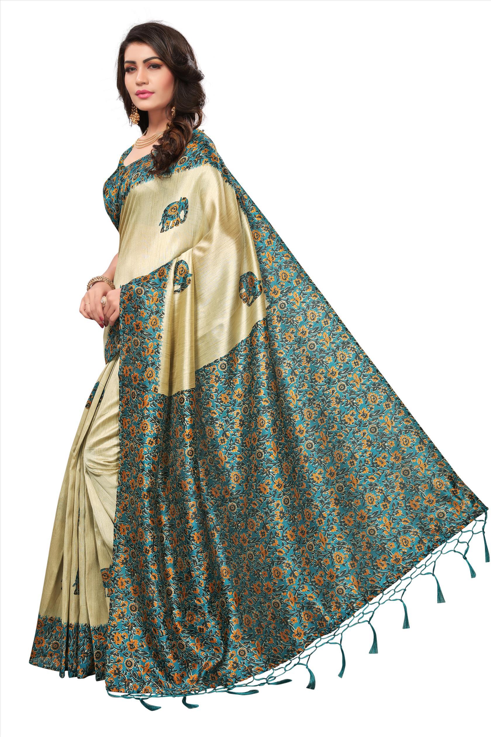 Kashmari Silk Saree