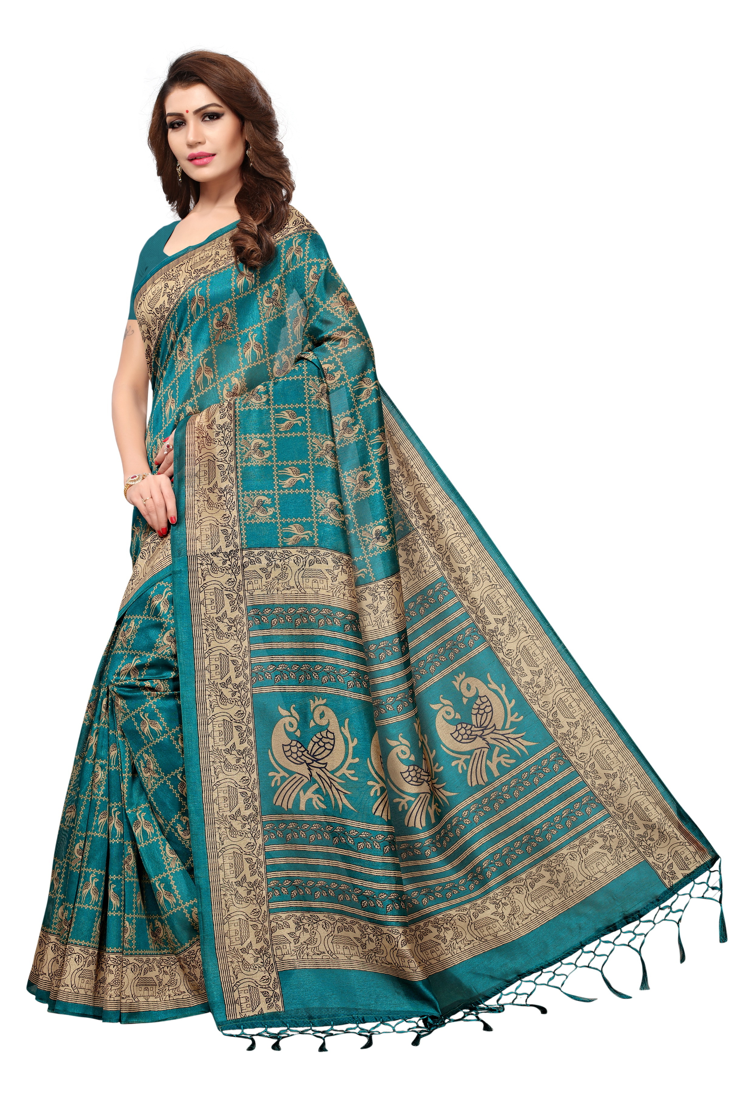 Kashmari Silk Saree