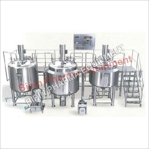 Silver Ss Liquid Manufacturing Plant