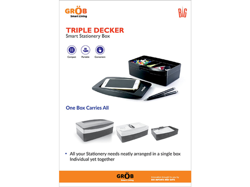 Triple Decker Smart Box By BIG IMPORTS AND GIFTS