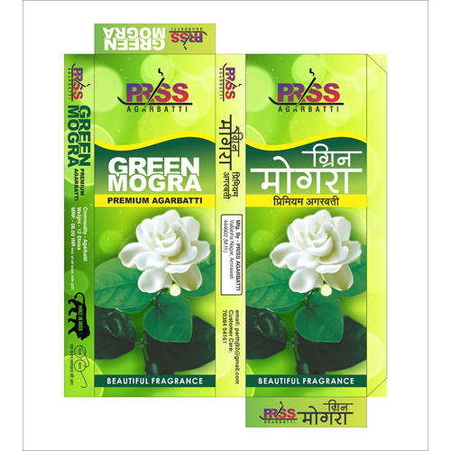 Green Mogra Incense Sticks