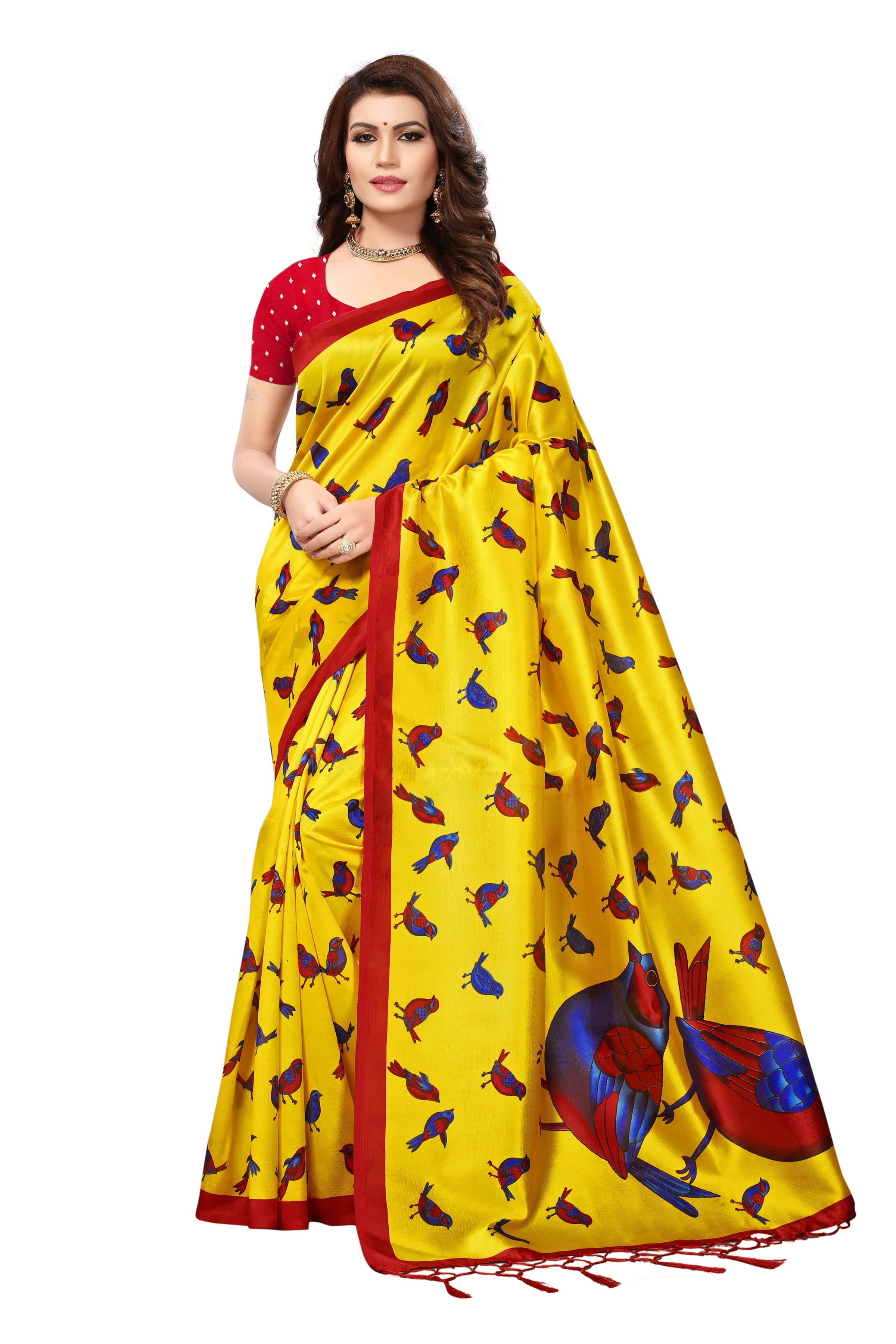 Dersigner Mysore Silk Jhalar Saree