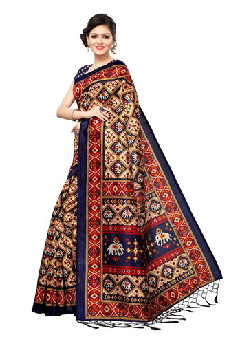 Mysore Silk Fancy Jhalar Saree