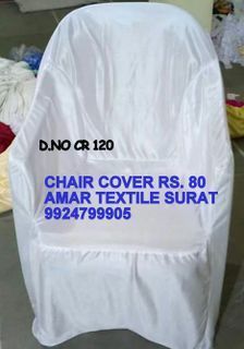 White Handle Chair Cover