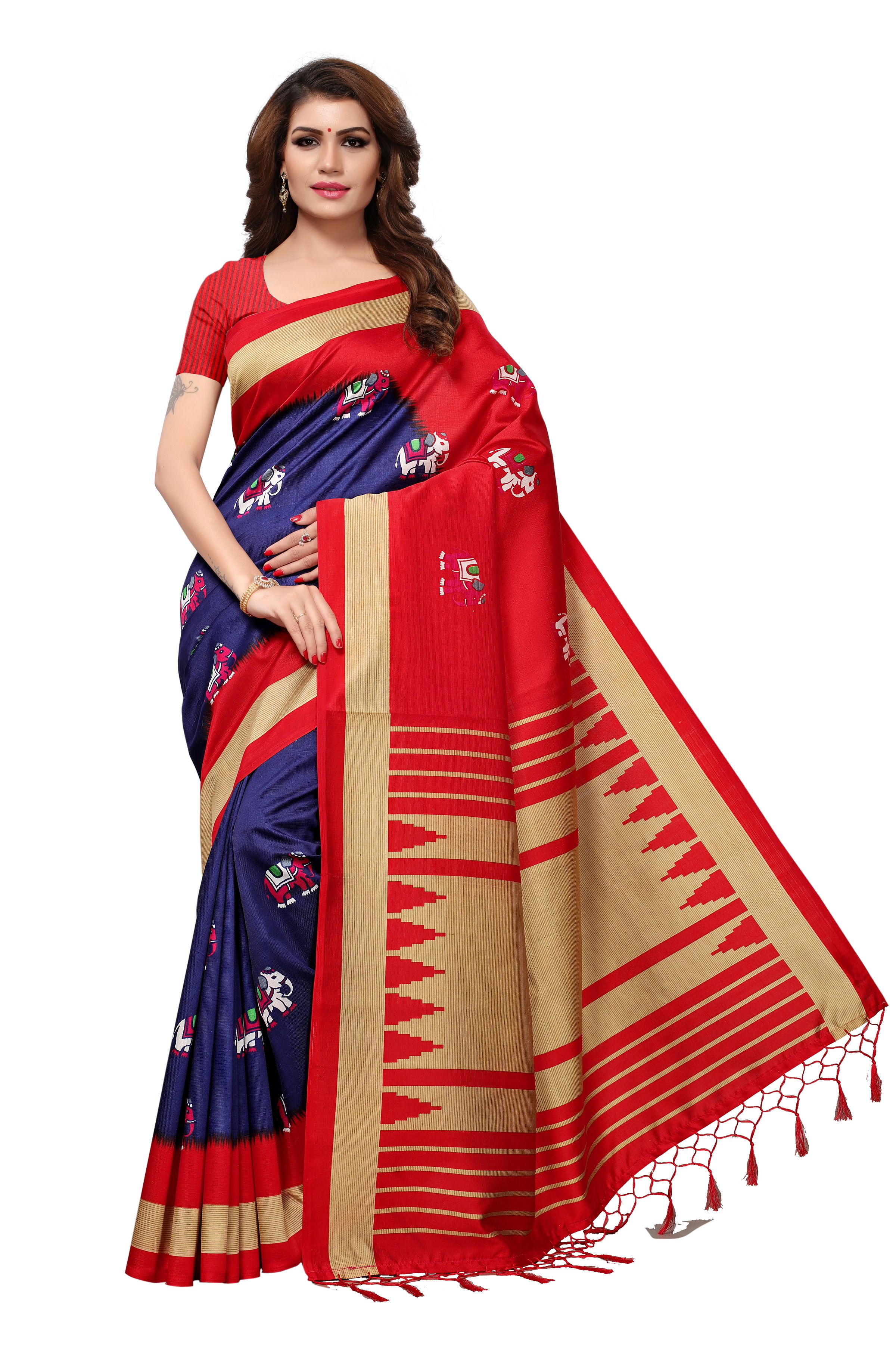 Mysore Pure Silk Jhalar Saree