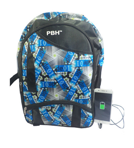 USB Port Rain Cover Backpacks