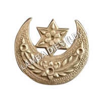 Jewellery Dies - Brass Material, Gold Finish, Crescent Moon And Star Design | Precision Casting, Smooth Finishing, Easy To Use