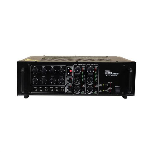 400 watt PA Mixing Amplifier HTZA-4000 (200WATT +200 WATT)