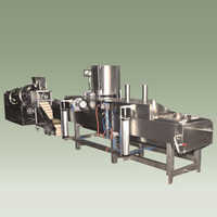 Continuous Fryer Machine - High Quality Material, Equipped With Paddles, Sub Merger Belt, Continuous Oil Filter, Heat Exchanger For Frying Snacks