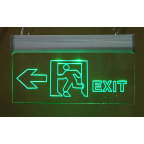 LED Exit Sign Board