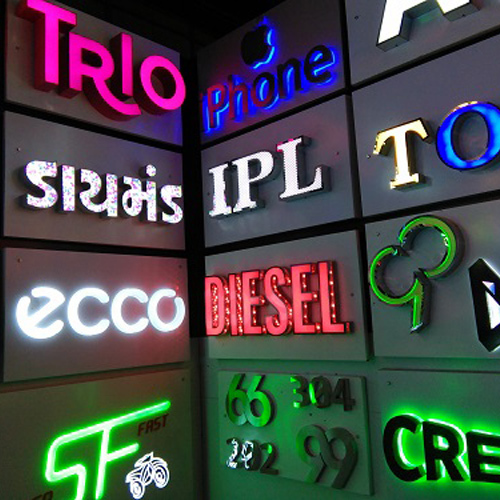 LED Name Signage Board