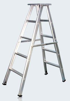 Aluminium Folding Ladder With Platform