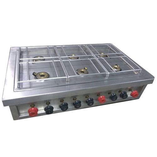 6 Burner Gas Cooktop