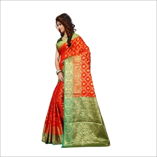 Fancy Banarasi Silk Saree