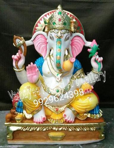 Lord Ganesha Marble Idols