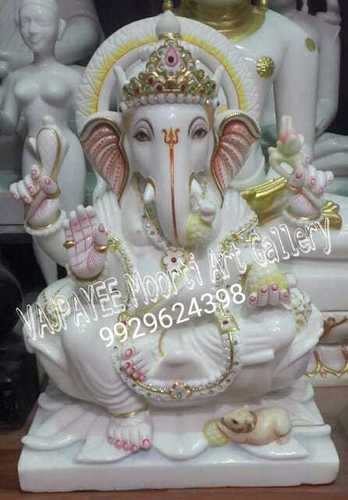 Ganesh Marble Murti