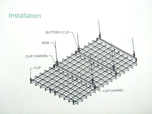 Cafeteria Ceiling Installation