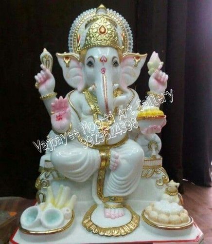 Ganpati Ji Marble Moorti