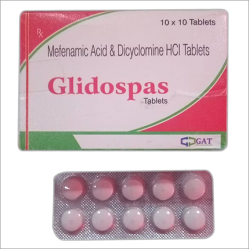 Mefenamic Acid Dicyclomine HCI Tablets