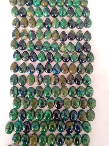 Azurite Malachite Stone Size: Calibration And Free Sizes Good Both Are Are Available