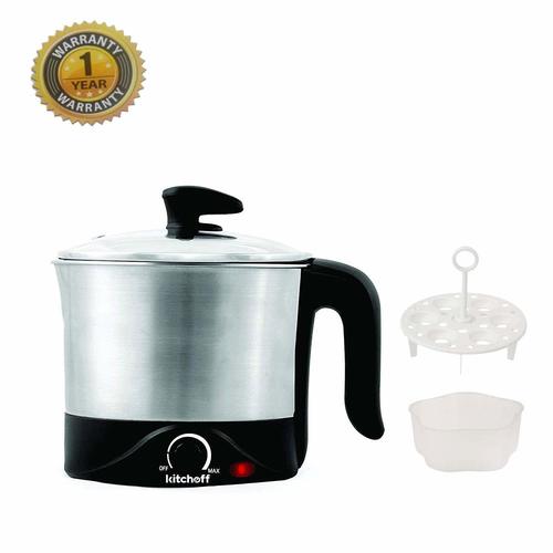 Kitchoff 1.2-Litre Automatic Electric Multi-Purpose Kettle Capacity: 1.2 Kg/Hr