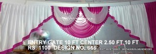 Pandal Entry Gate Fabric