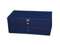 Hard Craft Blue Watch Boxes for 24 watches