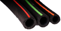 Porous Pipe - Termipore Elastomeric, 14.5 Mm, 17.5 Mm, 19 Mm Sizes | Black Color, Industrial Grade, Round Shape For Preventive Termite Control