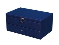 Hard Craft Blue Watch Box for 20 Watches