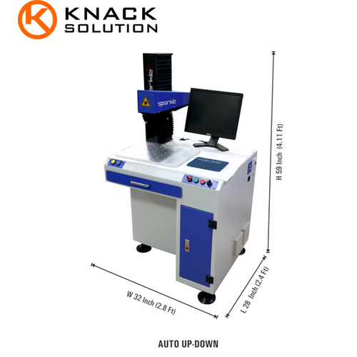 Laser Marking and Engraving Machine By KNACK SOLUTION