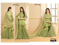 NEW STYLISH PLAZZO SALWAR SUITS