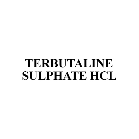 Terbutaline Sulphate HCL