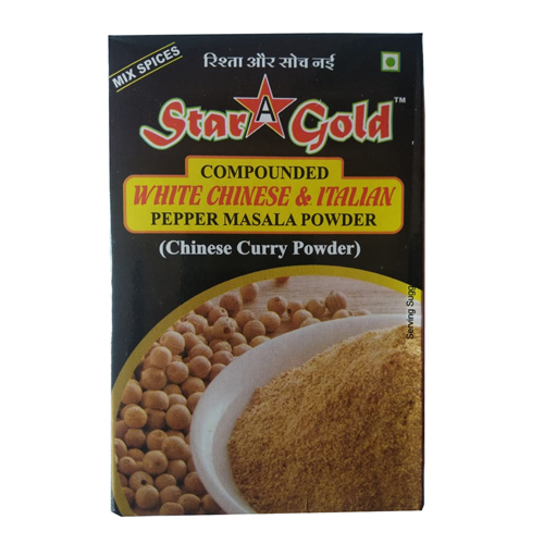 Pepper Masala Powder - High Grade Ingredients, Light Yellow Color, Spicy Taste | Dried Powder Tested for Quality Assurance