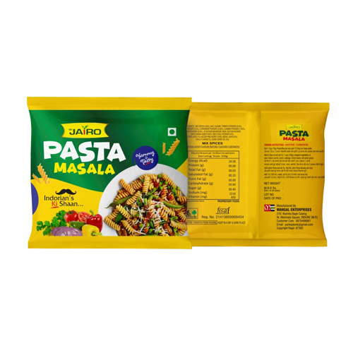 Pasta Masala Powder - Spicy Yellow Powder, Enhances Taste & Color of Pasta | Made from High-Quality Ingredients, Ideal for Culinary Creations