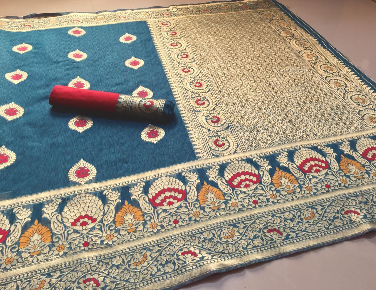 Fancy Silk Sari