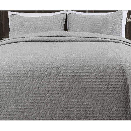 Grey Quilted Fabric
