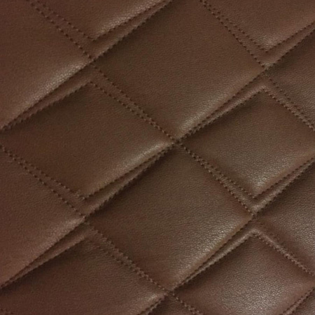 Foam Quilted Leather Fabric