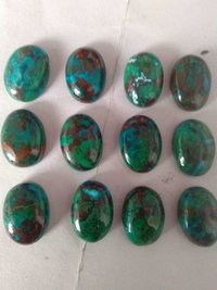 Chrysocolla Stone - High Grade Mineral Gemstones, Calibration & Free Size | Blue To Green Colors With Unique Patterns And Fine Polish