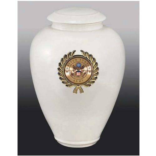 Providence with Army Wreath Cremation Urn