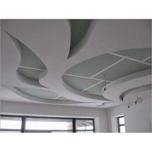 Designer Gypsum Ceiling Bhoomi Glass Interior Works Shop No